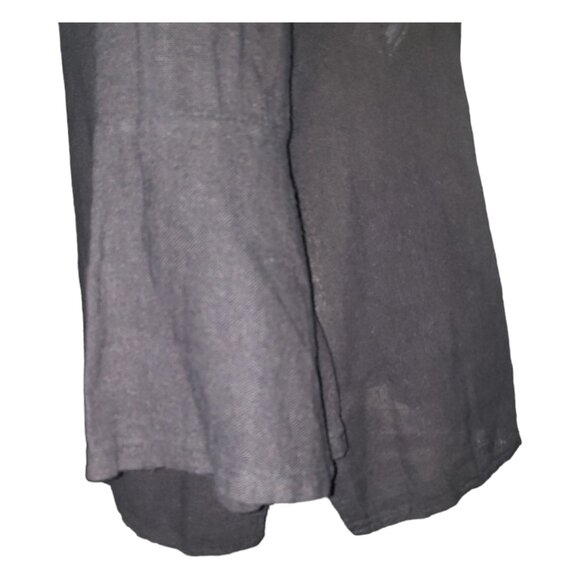 CT1699 Gigi Moda Gianni Black Bell Sleeve Blouse S/M - Picture 4 of 5